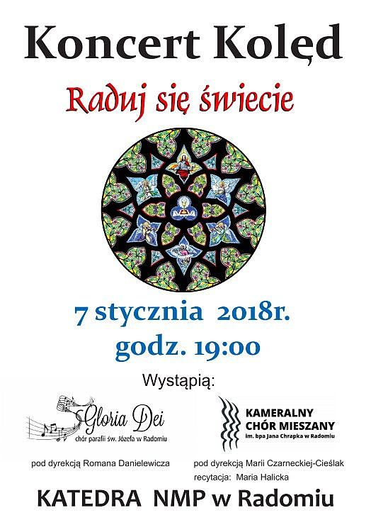 Już 7 stycznia o godz. 19:00 Koncert Kolęd "Raduj się świecie"