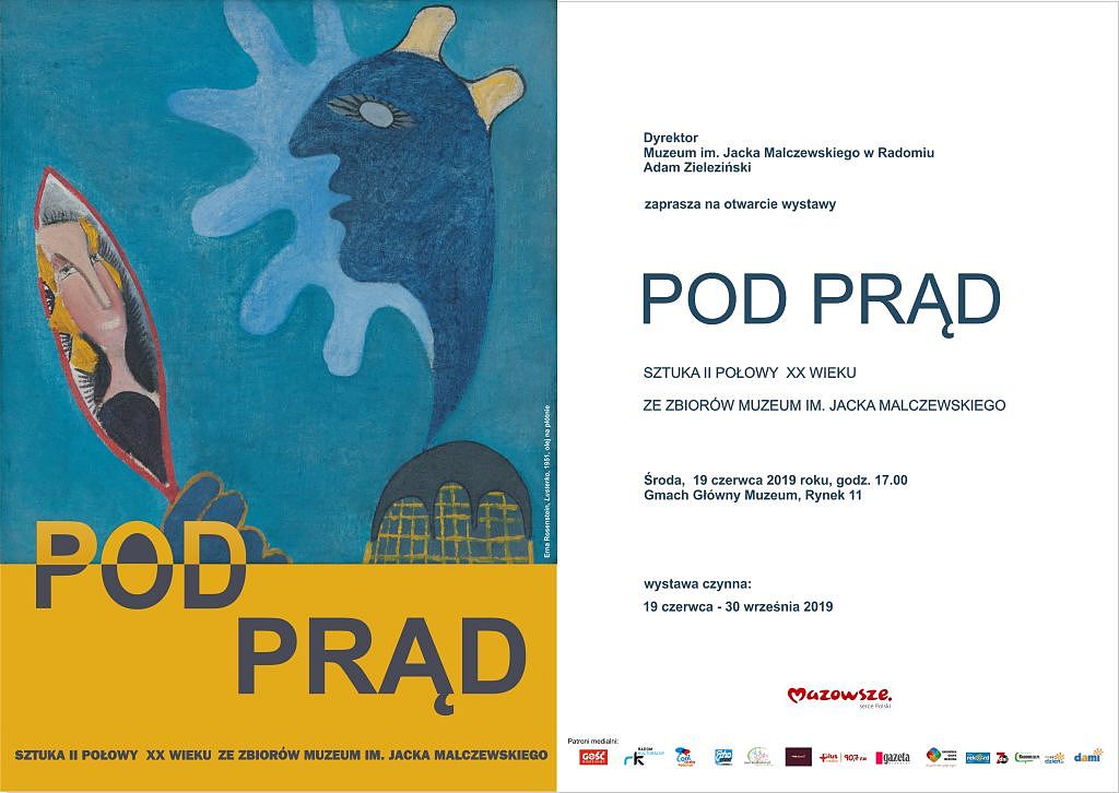 To już dziś! Otwarcie wystawy "Pod prąd..." w Muzeum im. Jacka Malczewskiego.
