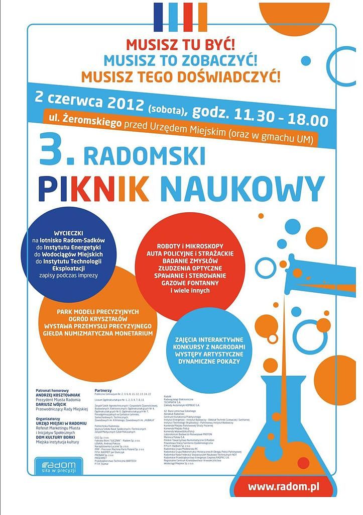 To nie magia, ani chwyt marketingowy - to 3. Radomski Piknik Naukowy!
