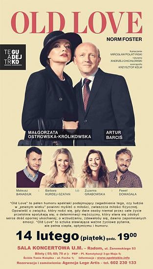 Old Love, czyli walentynki z Barcisiem i Ostrowską - Królikowską w Radomiu!
