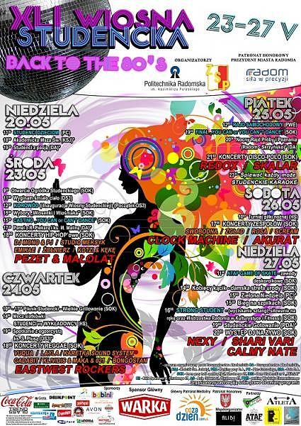 Studentki i Studenci Miasta Radomia! Zbliżają się Juwenalia 2012!