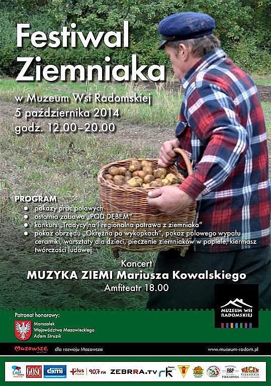 Nie bądź kartofel, wpadaj na Festiwal Ziemniaka do Muzeum Wsi Radomskiej!